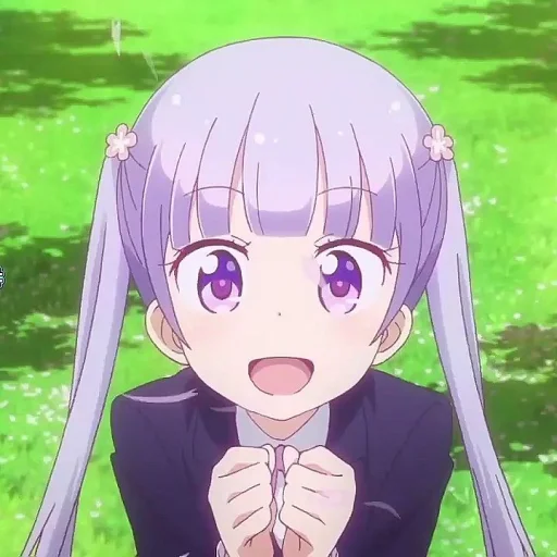 Стикер из набора suzukaze aoba @Moontelaxx для Телеграм: Статические 💜