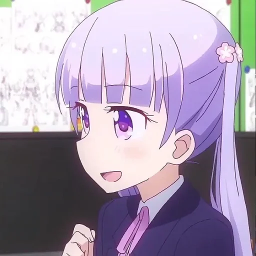 Стикер из набора suzukaze aoba @Moontelaxx для Телеграм: Статические 💜