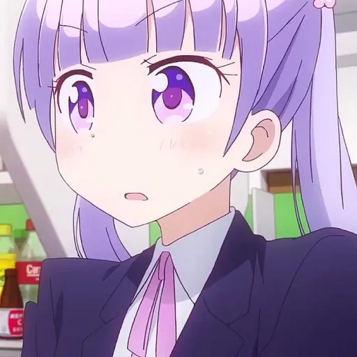 Стикер из набора suzukaze aoba @Moontelaxx для Телеграм: Статические 💜