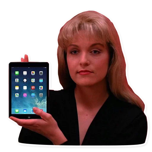 Стикер из набора Twin Peaks @stickersb2b для Телеграм: Статические 😀