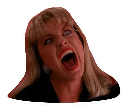 Стикер из набора Twin Peaks @stickersb2b для Телеграм: Статические 😐