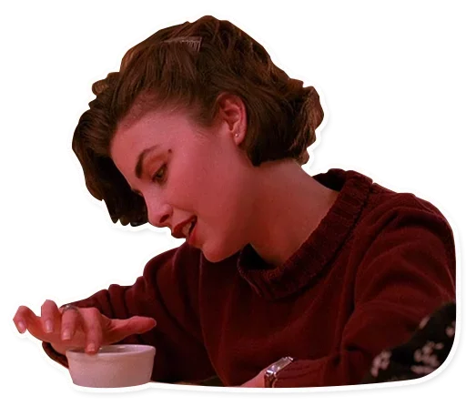 Стикер из набора Twin Peaks @stickersb2b для Телеграм: Статические 🤪