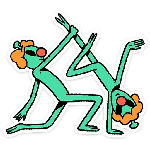 Стикер из набора @Premium_Stikers | Неопознанные Летающие Обаяшки для Телеграм: Анимированные, Статические 🛸