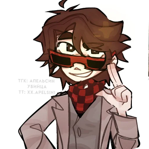 Стикер из набора ”«🎟️» ⃟арты: @otapelsina для Телеграм: Видео, Статические 🎟