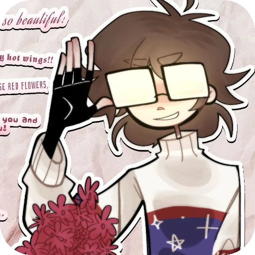 Стикер из набора ”«🎟️» ⃟арты: @otapelsina для Телеграм: Видео, Статические 🎟