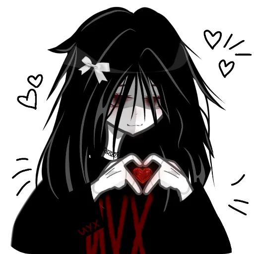 Стикер из набора UYX 〣 тгк: @kk1kuu для Телеграм: Статические ❤