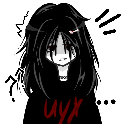 Стикер из набора UYX 〣 тгк: @kk1kuu для Телеграм: Статические 😢