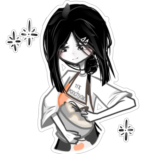 Стикер из набора UYX 〣 тгк: @kk1kuu для Телеграм: Статические 👩🍳