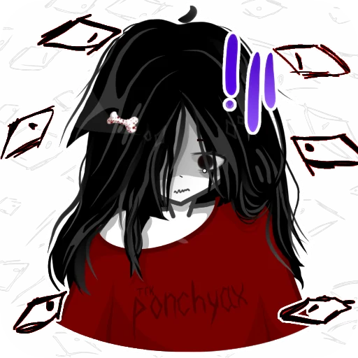 Стикер из набора UYX 〣 тгк: @kk1kuu для Телеграм: Статические 😓