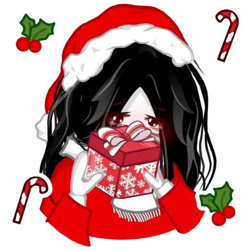 Стикер из набора UYX 〣 тгк: @kk1kuu для Телеграм: Статические 🤶