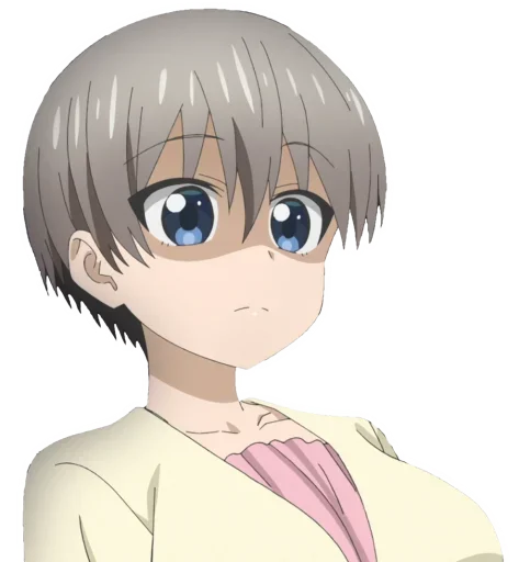 Стикер из набора Uzaki-Chan для Телеграм: Статические 😑