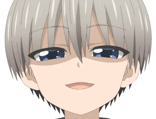 Стикер из набора Uzaki-Chan для Телеграм: Статические 😏