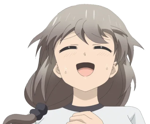 Стикер из набора Uzaki-Chan для Телеграм: Статические ☺️