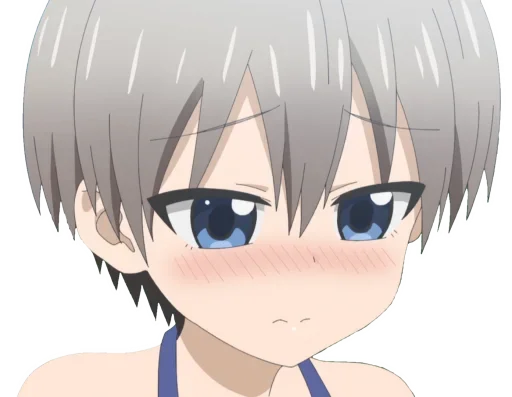 Стикер из набора Uzaki-Chan для Телеграм: Статические ☺️