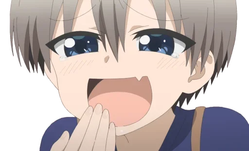 Стикер из набора Uzaki-Chan для Телеграм: Статические 🤣