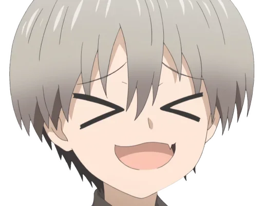 Стикер из набора Uzaki-Chan для Телеграм: Статические 😁