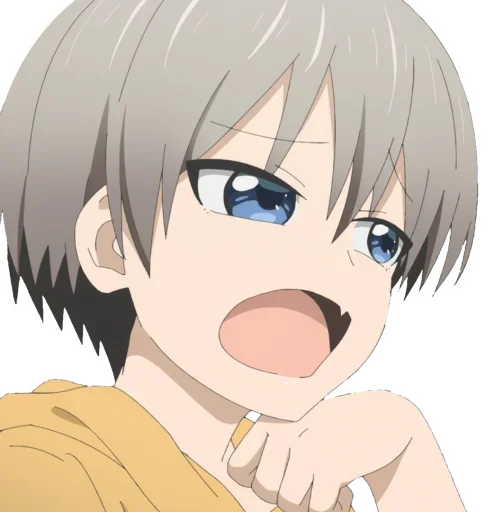 Стикер из набора Uzaki-Chan для Телеграм: Статические 😡