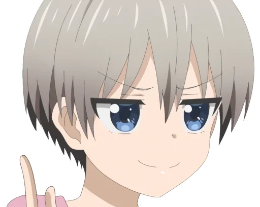 Стикер из набора Uzaki-Chan для Телеграм: Статические 😄