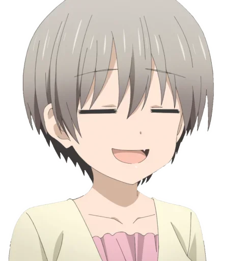 Стикер из набора Uzaki-Chan для Телеграм: Статические ☺️