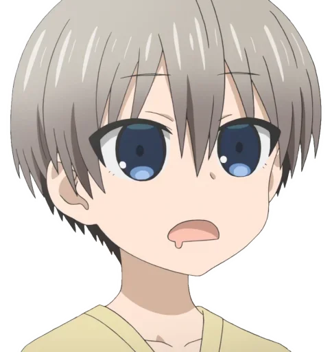 Стикер из набора Uzaki-Chan для Телеграм: Статические 🤤
