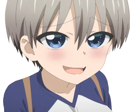 Стикер из набора Uzaki-Chan для Телеграм: Статические 😏