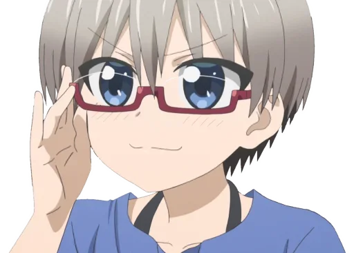 Стикер из набора Uzaki-Chan для Телеграм: Статические 🙂