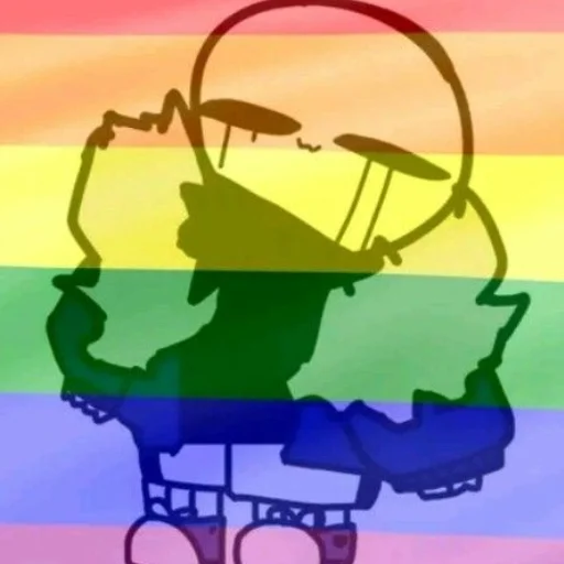 Стикер из набора Пиздейщен для Телеграм: Статические 🏳‍🌈