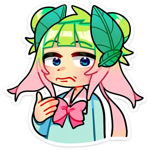 Стикер из набора Весли • @TgSticker для Телеграм: Статические 🫤