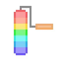 Стикер из набора Pixeled @WhyImPremiumEmoji для Телеграм: Анимированные 🌈