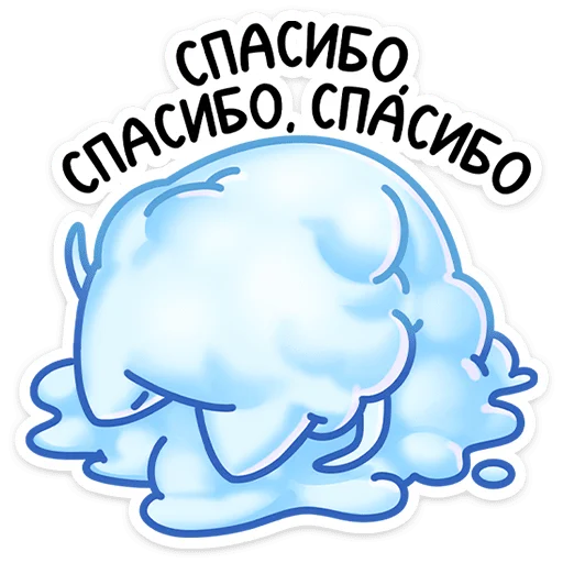 Стикер из набора Зимний Котялок (@TgSticker) для Телеграм: Статические 🥶