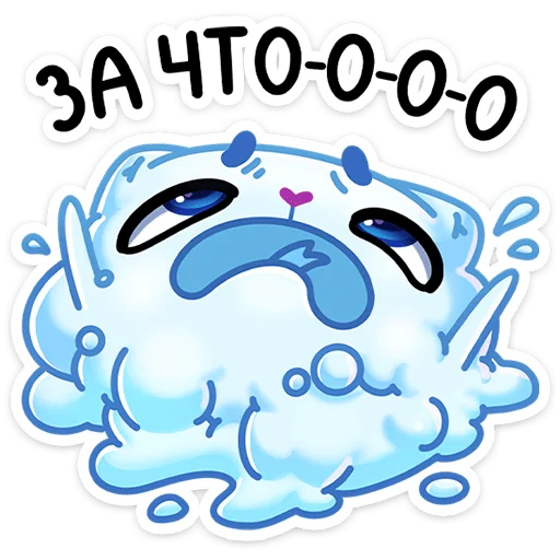 Стикер из набора Зимний Котялок (@TgSticker) для Телеграм: Статические ☃️