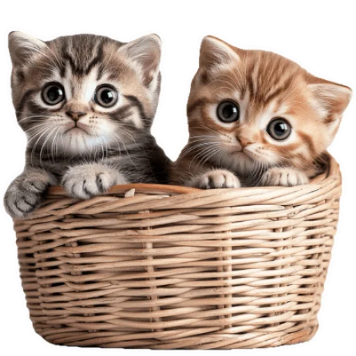 Стикер из набора Зимние котики @Nyasticks для Телеграм: Статические 🙃