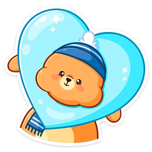 Стикер из набора Зимний Пудинг  (@TgSticker) для Телеграм: Статические ❤️
