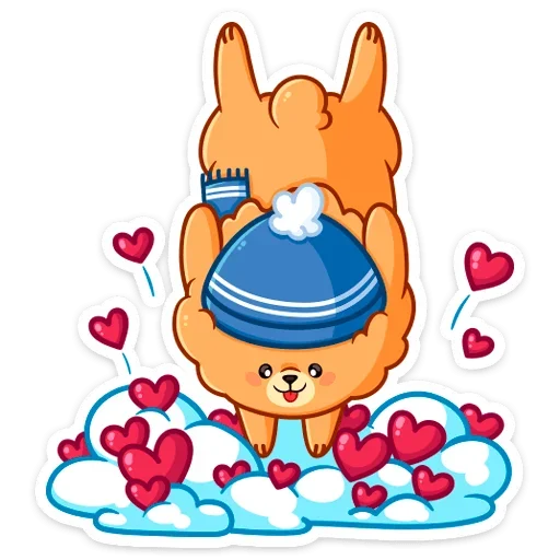 Стикер из набора Зимний Пудинг  (@TgSticker) для Телеграм: Статические ❤️