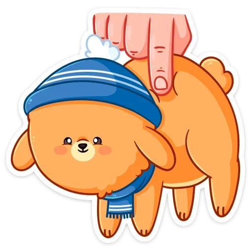 Стикер из набора Зимний Пудинг  (@TgSticker) для Телеграм: Статические ☺️