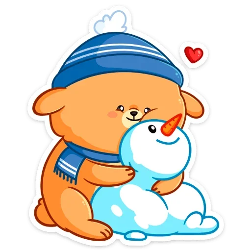 Стикер из набора Зимний Пудинг  (@TgSticker) для Телеграм: Статические 🤗