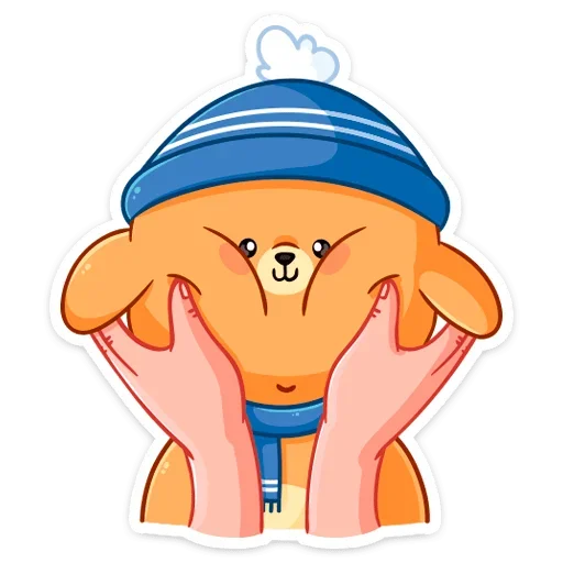 Стикер из набора Зимний Пудинг  (@TgSticker) для Телеграм: Статические 🙂
