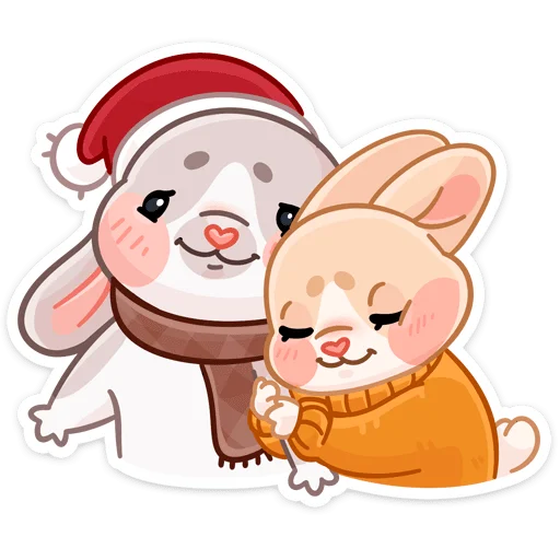Стикер из набора Зимние Обнизайки @TgSticker для Телеграм: Статические 🤗