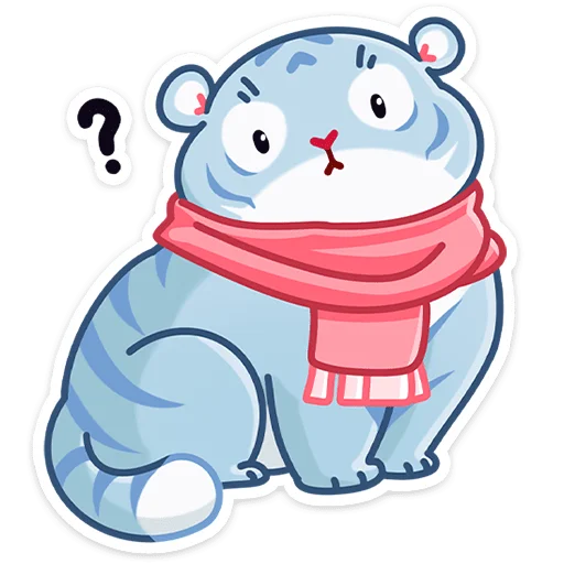 Стикер из набора Зимний Рулет (@TgSticker) для Телеграм: Статические ❓