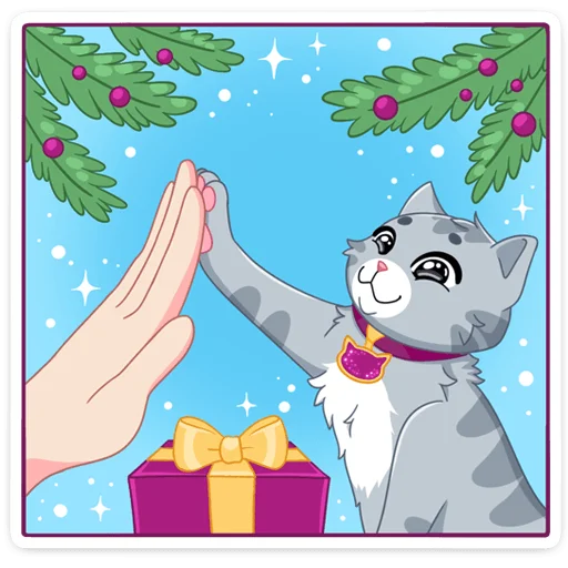 Стикер из набора Замурррчательная сказка @TgSticker для Телеграм: Статические 🖐