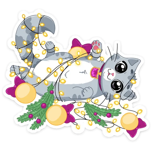 Стикер из набора Замурррчательная сказка @TgSticker для Телеграм: Статические 😵