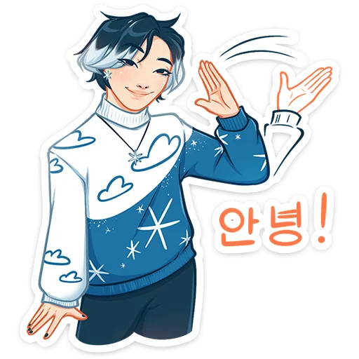 Стикерпак Винтер (@TgSticker) для Телеграм: Статические