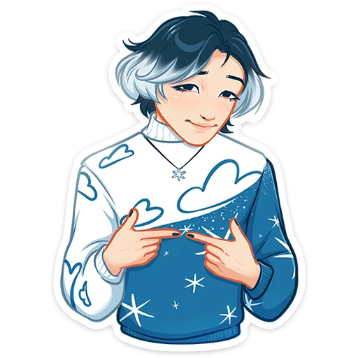 Стикер из набора Винтер (@TgSticker) для Телеграм: Статические ☺