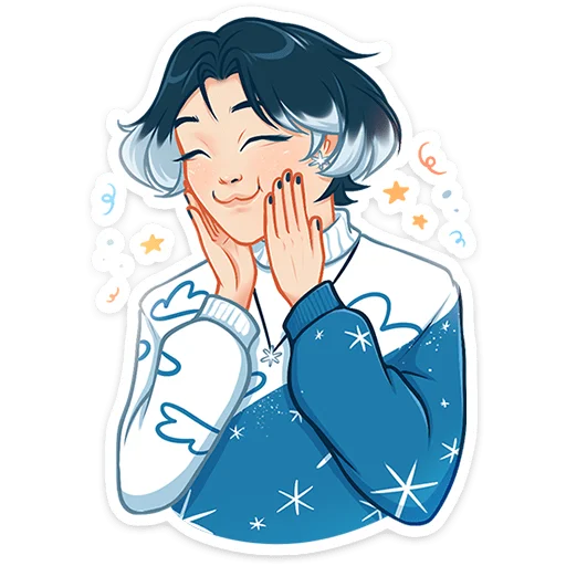 Стикер из набора Винтер (@TgSticker) для Телеграм: Статические 🌨