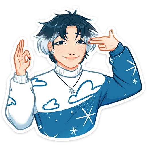 Стикер из набора Винтер (@TgSticker) для Телеграм: Статические 👌
