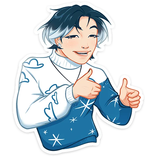Стикер из набора Винтер (@TgSticker) для Телеграм: Статические 👍
