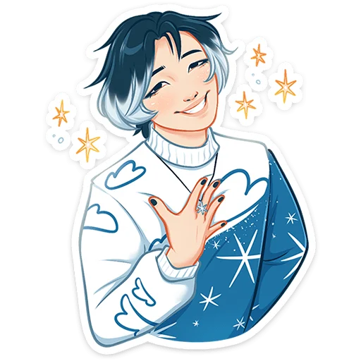 Стикер из набора Винтер (@TgSticker) для Телеграм: Статические ☺️