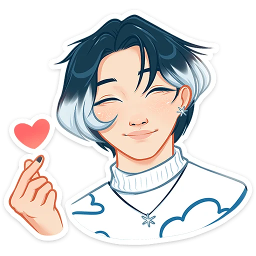 Стикер из набора Винтер (@TgSticker) для Телеграм: Статические 🥰