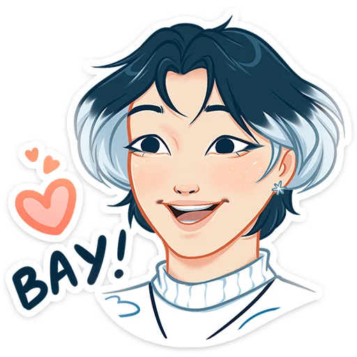 Стикер из набора Винтер (@TgSticker) для Телеграм: Статические 😍