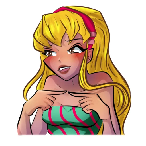 Стикер из набора Winx Club Magic Stickers (Part 1) для Телеграм: Статические 😅